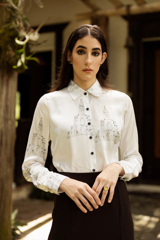 Camisa de Seda (Diseño Moca)