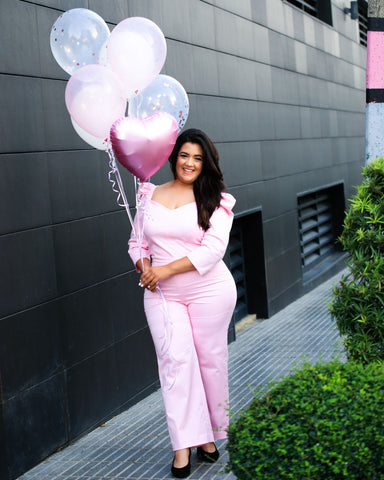 Jumpsuit (Enterizo) Rosa pastel